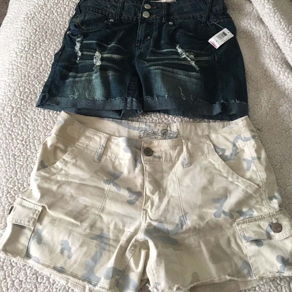 Shorts bundle. One NWT. The other is EUC!.